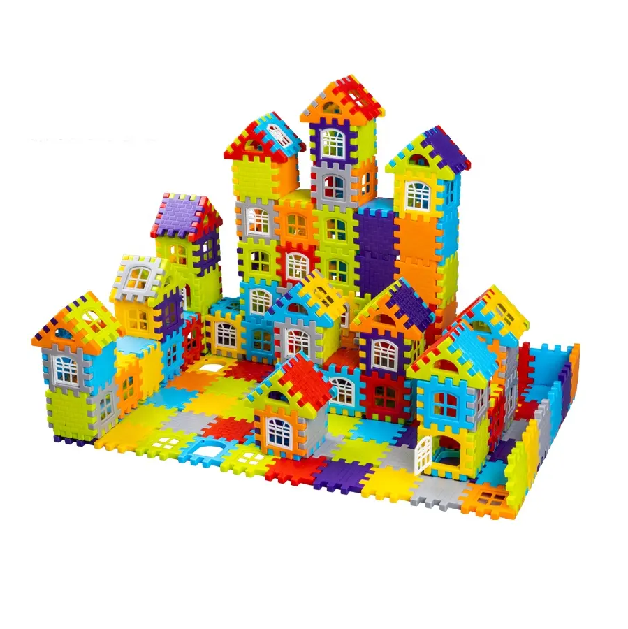 100pc Building Block Set, Home building block kit Set Toys For Over 3 Years Old Kids - Univercell