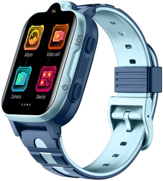 K15 Kids 4G Smartwatch Phone with GPS, Video Call & SOS – Waterproof Touchscreen Tracker - Univercell