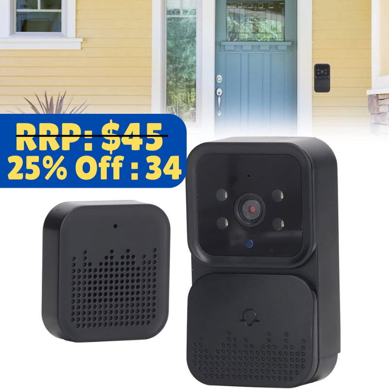 Home CCTV Mini Door Bell Camera Wifi Smart CCTV App Controll Camera - Univercell