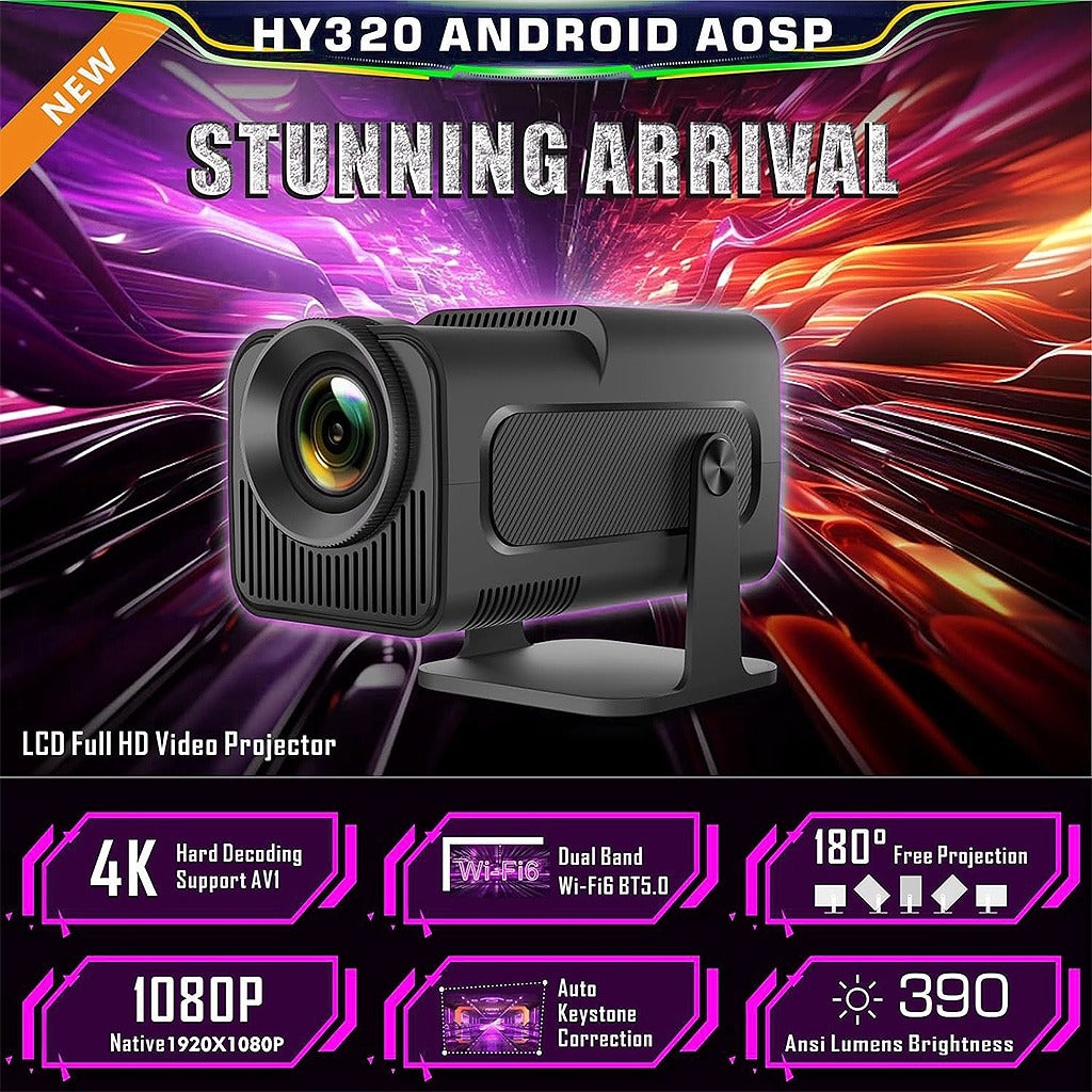 HY320 PRO Andriod Smart Projector full HD - Univercell