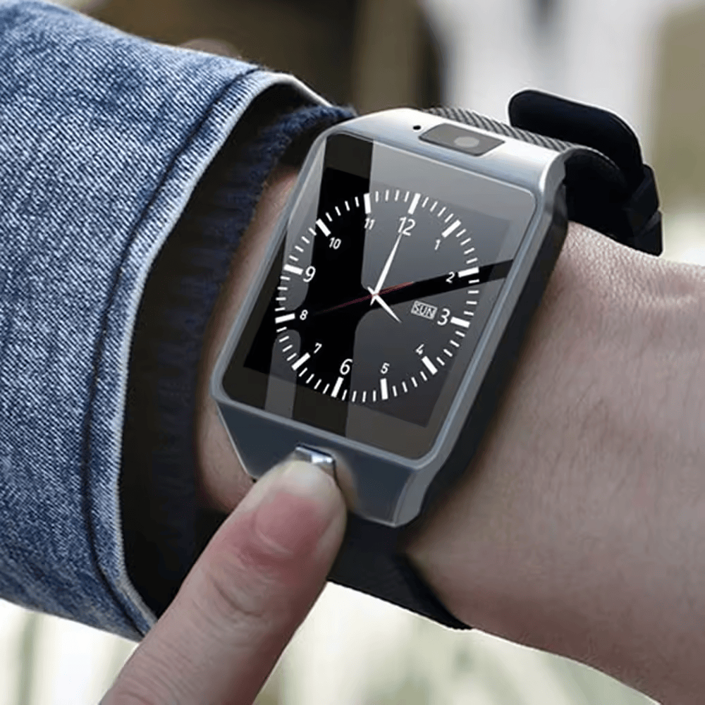 Smartwatch with camera touch screen Mirco SIM Card smartwatch for Android & IOS - Univercell