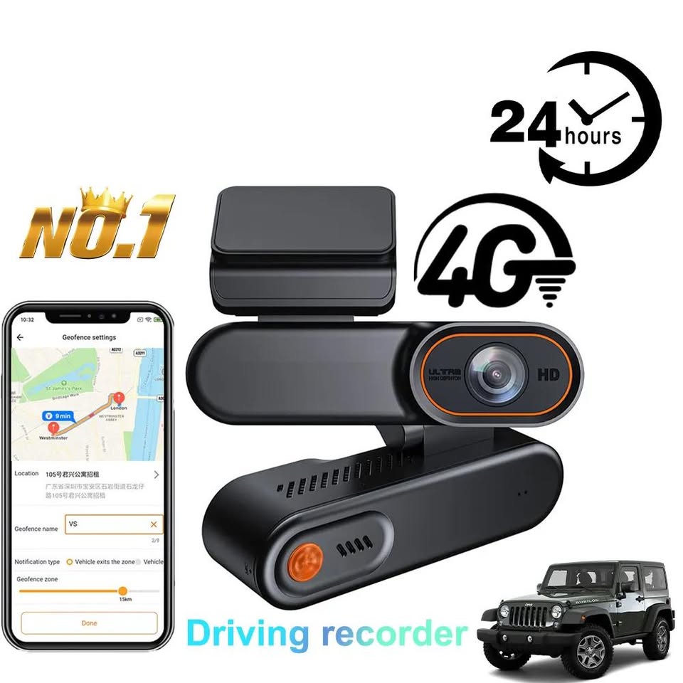 4G Remote Monitoring G-Sensor Car Dash Camera - Univercell