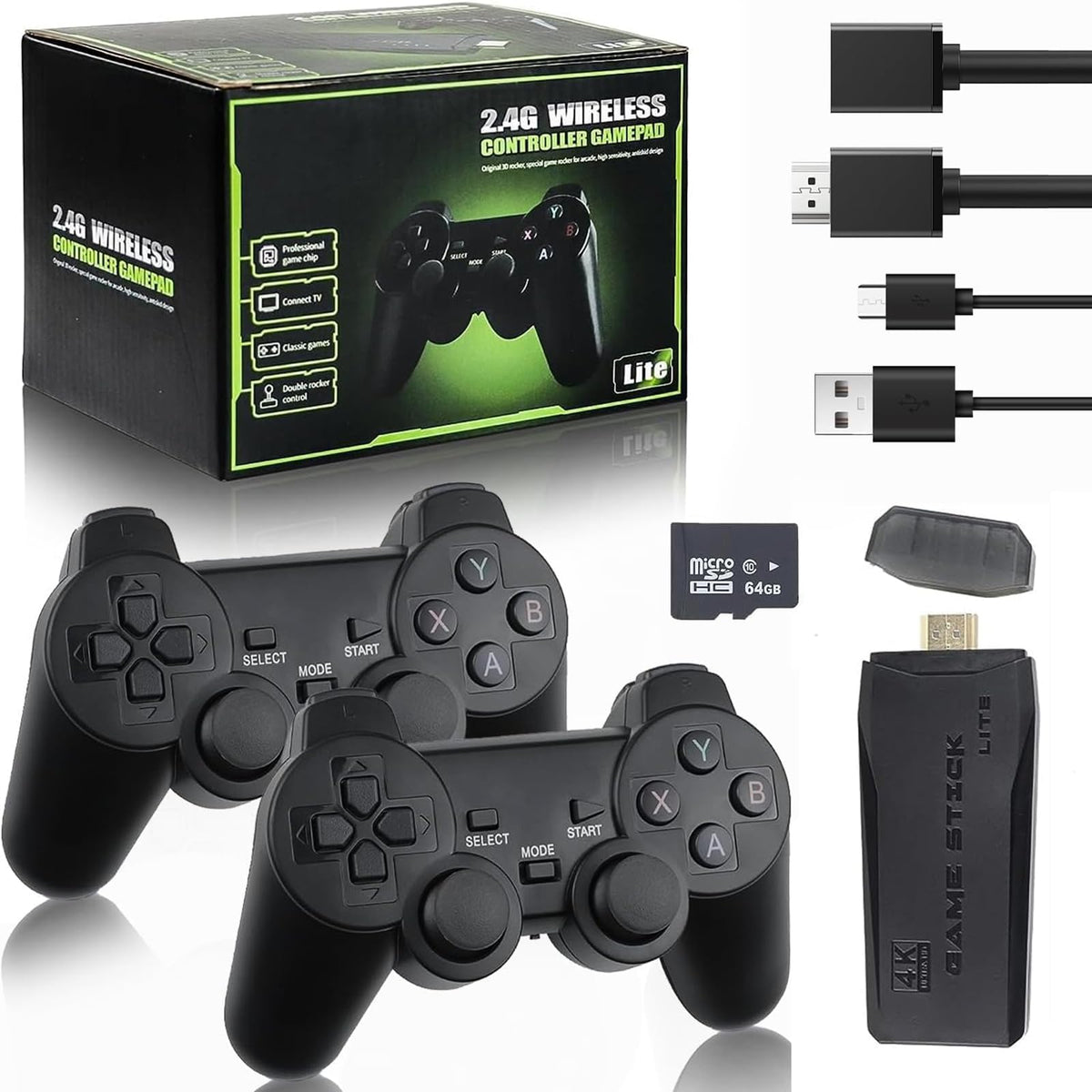 M8 Pro 20k Games 64GB + 2X Controllers - Univercell