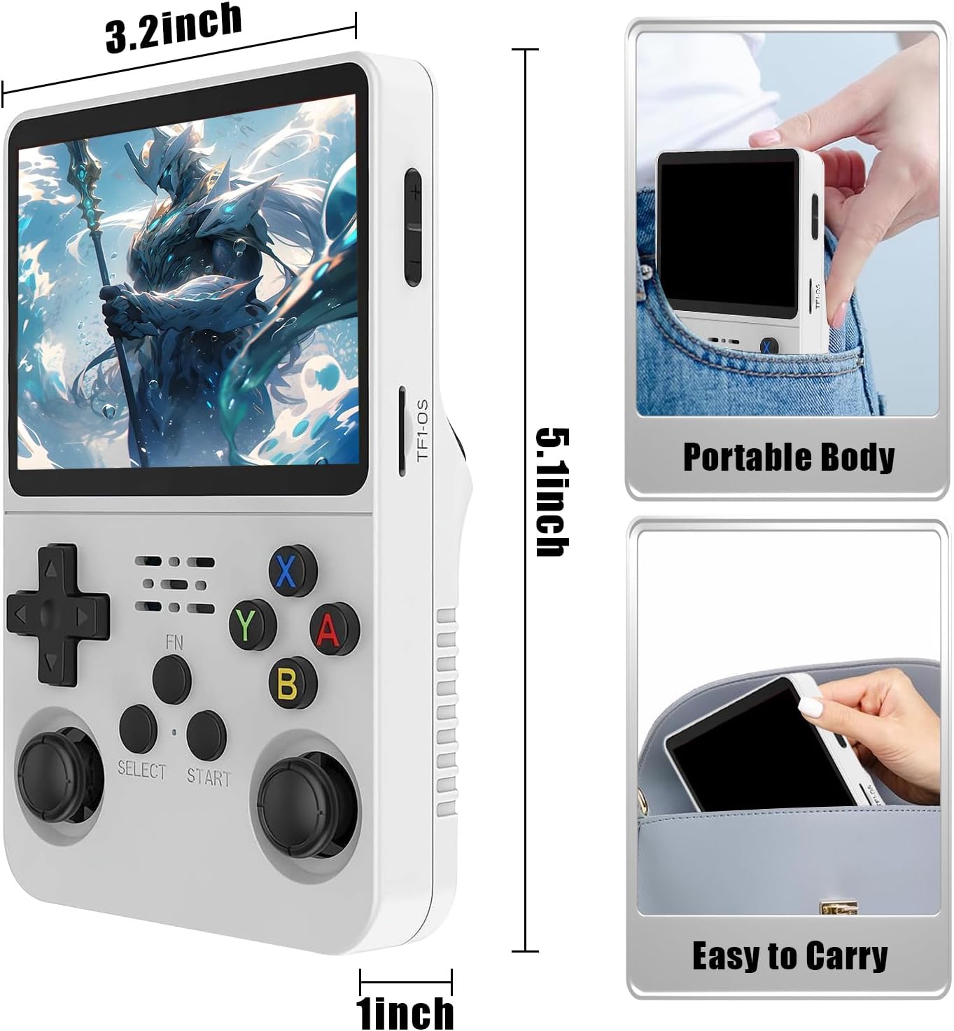 R36S Game 15K - White - Univercell