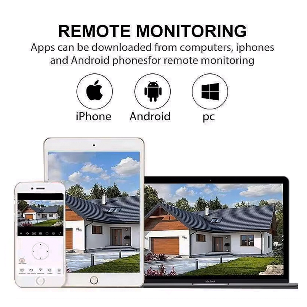 Solar Powered Wireless Wifi CCTV Camera - Univercell