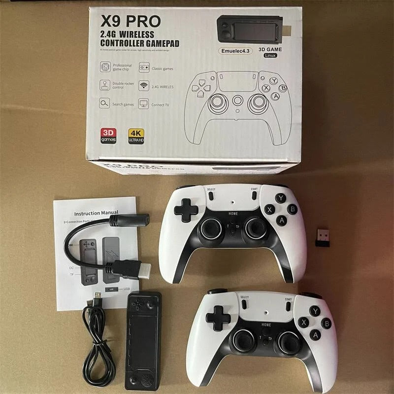X9 PRO 36K Games 64Gb + 2x Controllers - Univercell