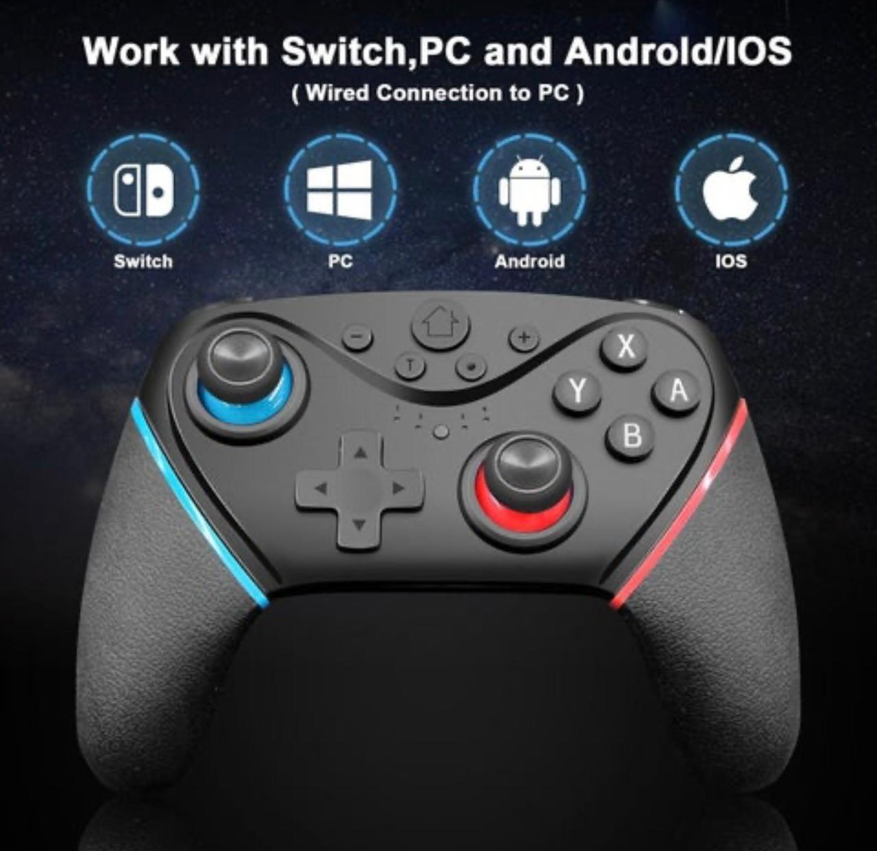 ๐ฎ Wireless Gaming Controller with Turbo & Bluetooth-Black - Univercell