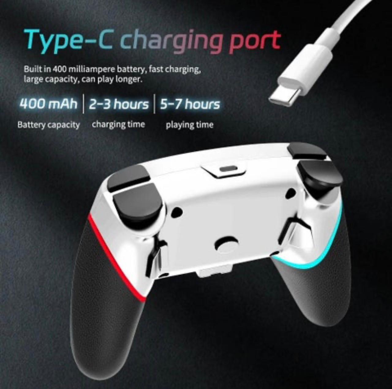 ๐ฎ Wireless Gaming Controller with Turbo & Bluetooth-White - Univercell