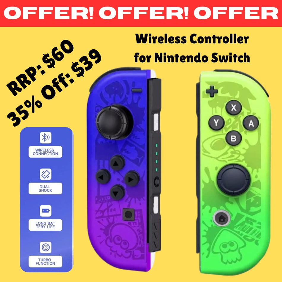 Switch Joy pad Joy Cons Joycons Wireless Controller for Nintendo Switch - Univercell