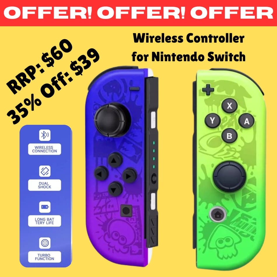 Switch Joy pad Joy Cons Joycons Wireless Controller for Nintendo Switch - Univercell