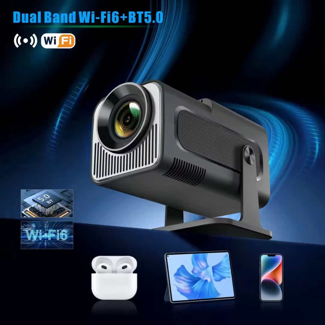 2026 Newly Upgraded Magcubic HY320 Mini 4K 720P Portable Projector 300ANSI, Android 14