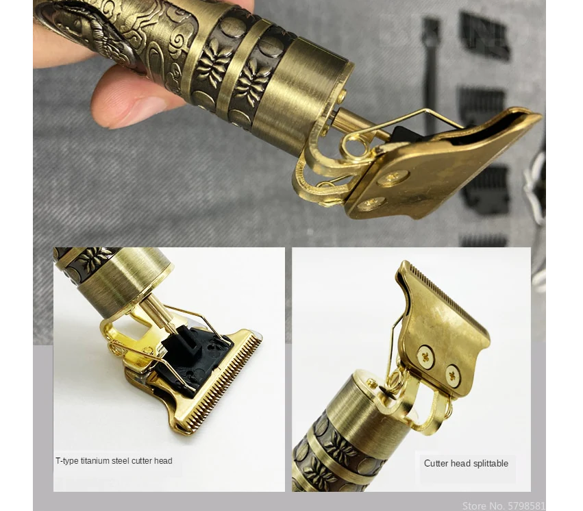 New Vintage T9 Multigrooming hair trimmer for Barber shop - Univercell