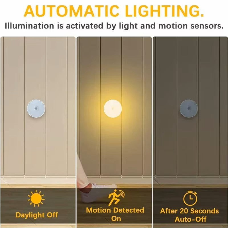 Rechargeable Wireless Motion Sensor LED Night Light