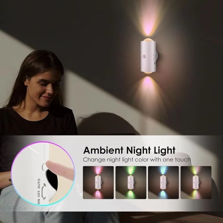 Smart Sensing RGB Atmosphere Wall Lamp – Motion Sensor Night Light