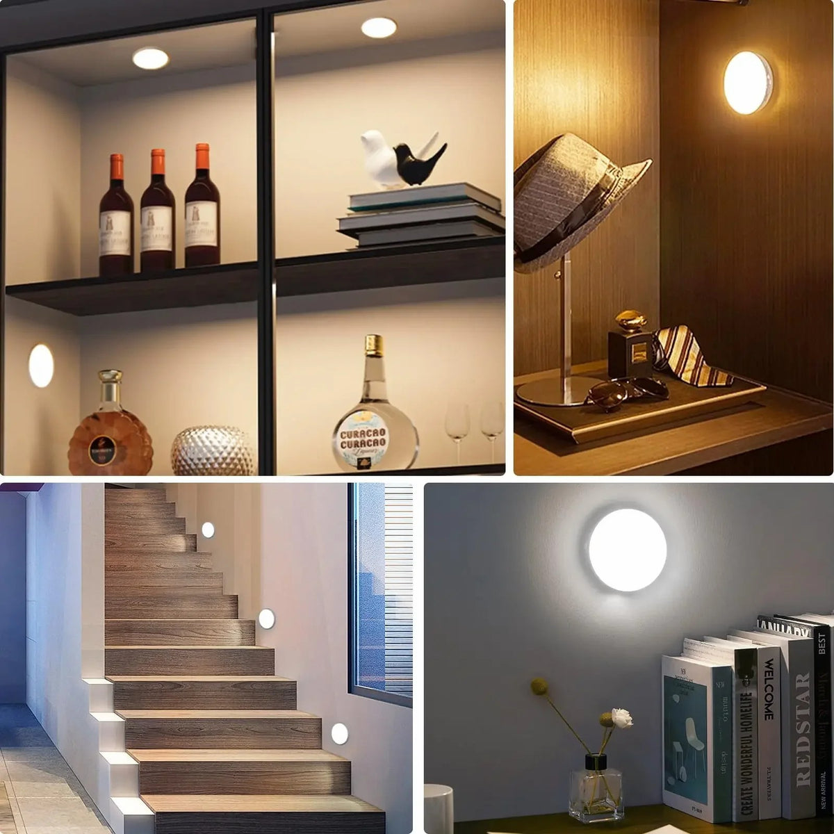 Rechargeable Wireless Motion Sensor LED Night Light