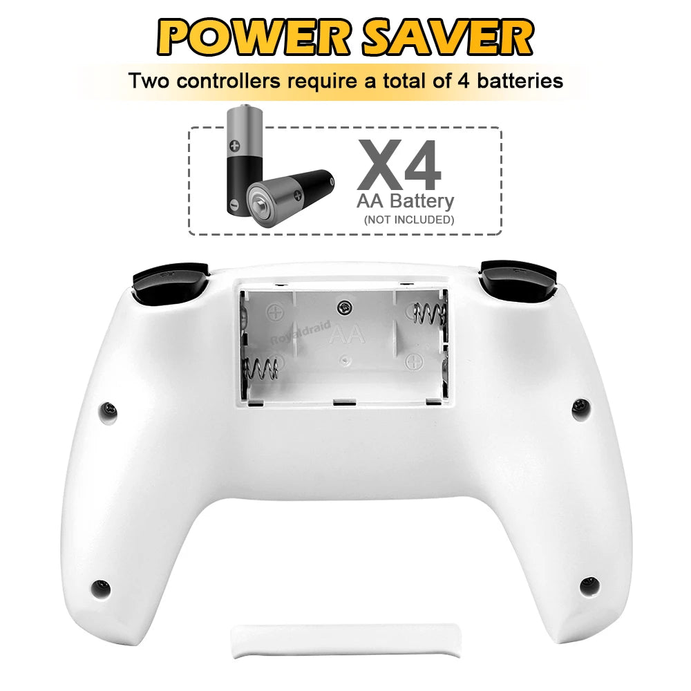 NEW 128G X9 PRO TV Video Game Console Retro Game Stick 45+ Emulator For PS1/PSP/NDS/N64 40000+ Family Games w 2.4G Dual Controll - Univercell