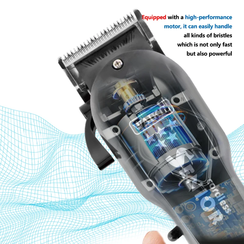 WAIKIL High-Power Hair Clipper Rechargeable Barber Trimmer - Univercell