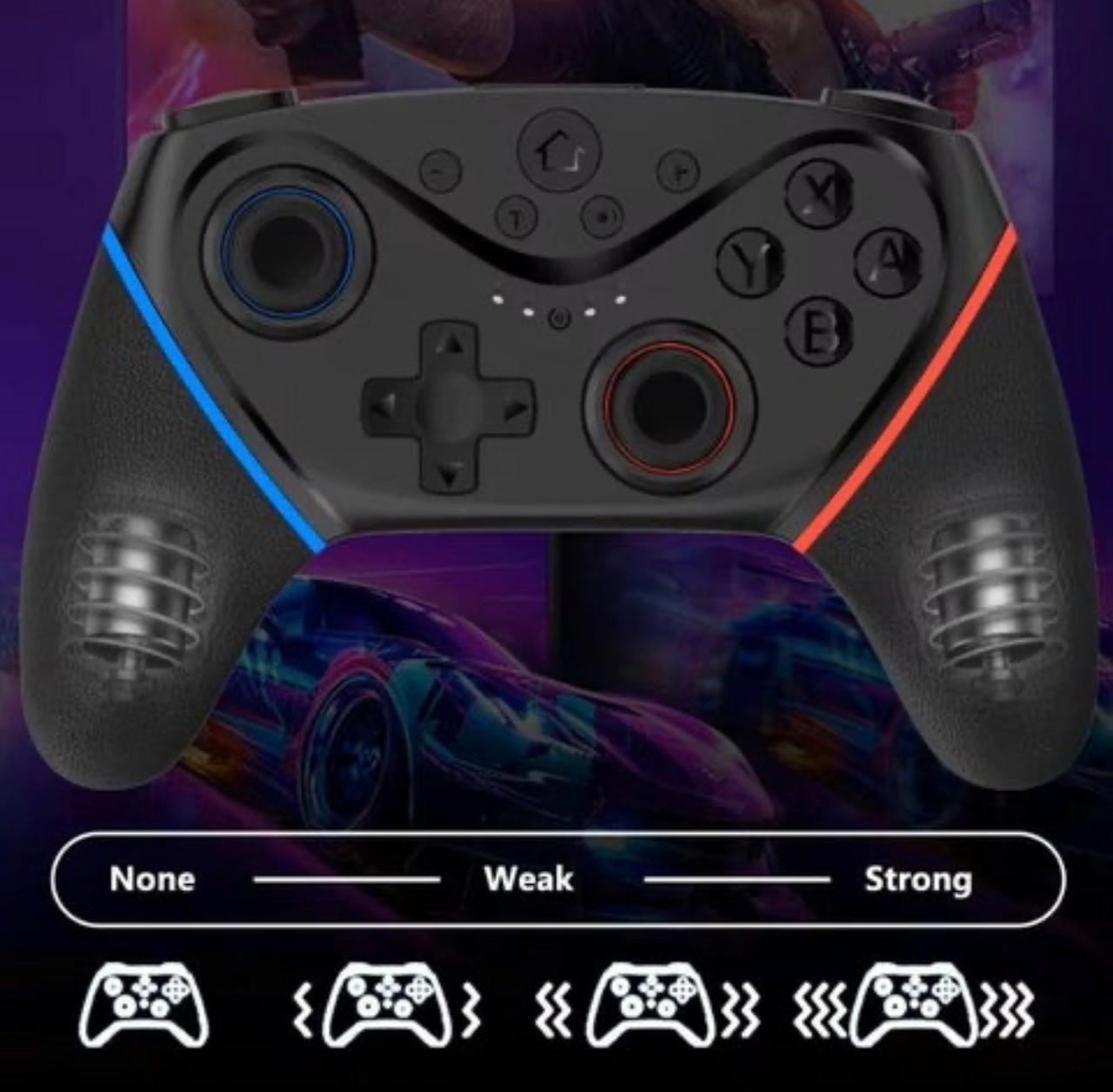 🎮 Wireless Gaming Controller with Turbo & Bluetooth-Black - Univercell